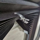 Store plissé occultant tissu pour fenêtre chambre cuisine
