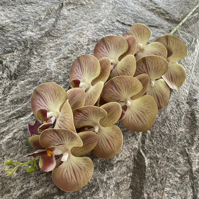 phalaenopsis artificiel orchidée rose décoration pour mariage et jardin - vue 18 sur 23