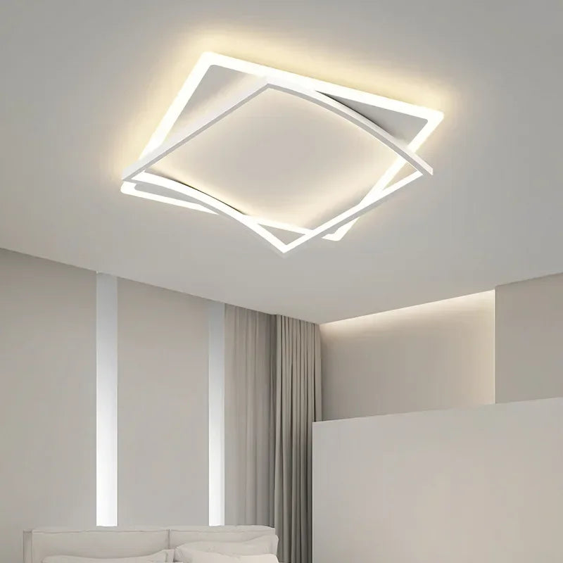 plafonnier led moderne luminaire décoratif intérieur design élégant - vue 5 sur 24