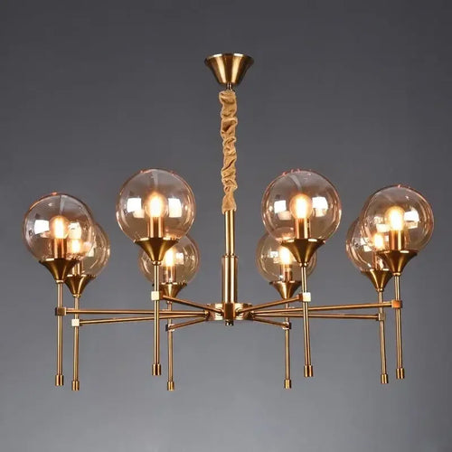 lustre moderne nordique design élégant pour éclairage d'ambiance - vue 7 sur 15