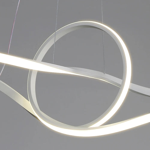 lustre moderne minimaliste pour éclairage intérieur design élégant - vue 5 sur 11