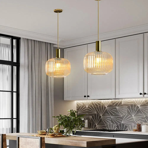 lustre en verre lumineux pour décoration intérieure élégante - vue 4 sur 21