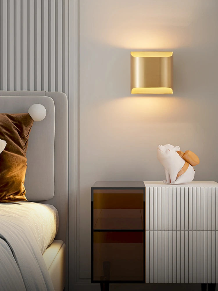 applique murale en cuivre design italien pour intérieur moderne - vue 4 sur 10