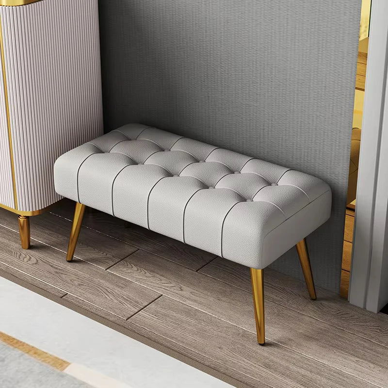 tabouret multifonctionnel pour entrée et rangement élégant - vue 8 sur 9
