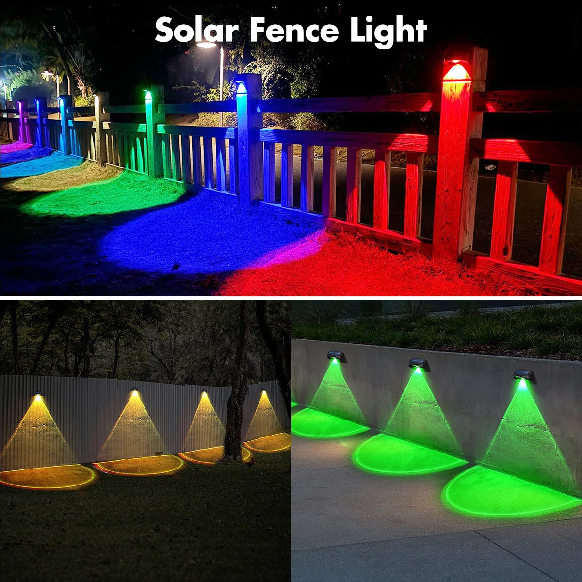 lampes solaires étanches pour éclairage extérieur crépuscule à aube - vue 8 sur 8