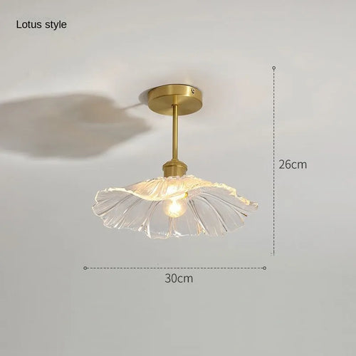 lustre vintage japonais en verre pour balcon et entrée - vue 17 sur 29