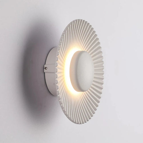 applique murale led moderne en forme de disque pour hôtel et restaurant - vue 7 sur 11