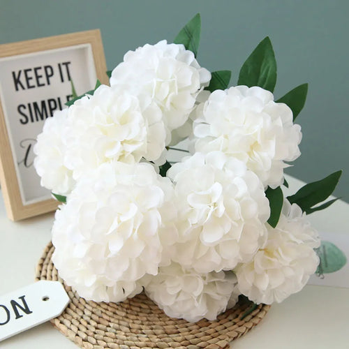 lot de 10 bouquets de pissenlit artificiels pour décoration intérieure et événements - vue 3 sur 18