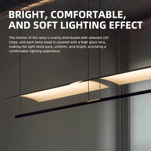 lustre suspendu minimaliste et élégant pour intérieur moderne - vue 6 sur 12