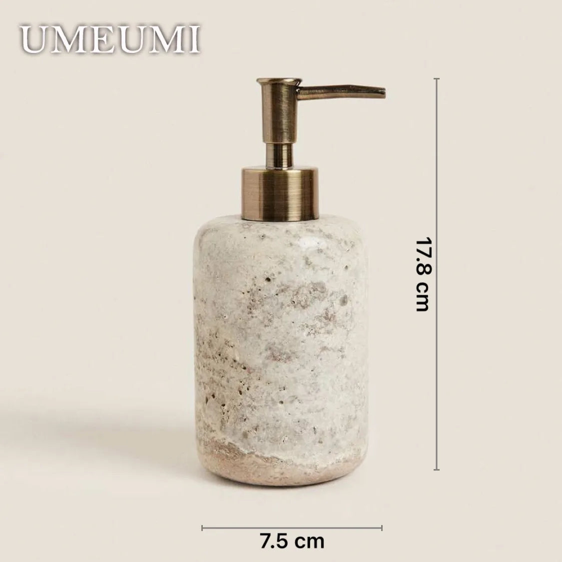 ensemble de salle de bain en marbre naturel et travertin - vue 7 sur 10