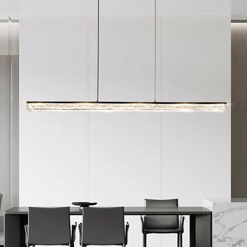 lustre en acrylique design italien pour espaces modernes et élégants - vue 3 sur 9