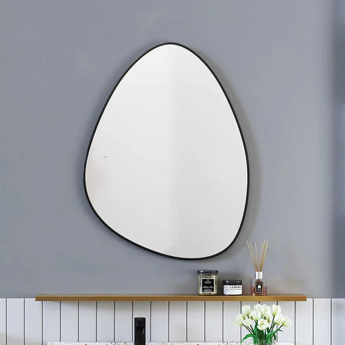 miroirs décoratifs artisanaux nordiques pour salle de bain et chambre - vue 3 sur 10