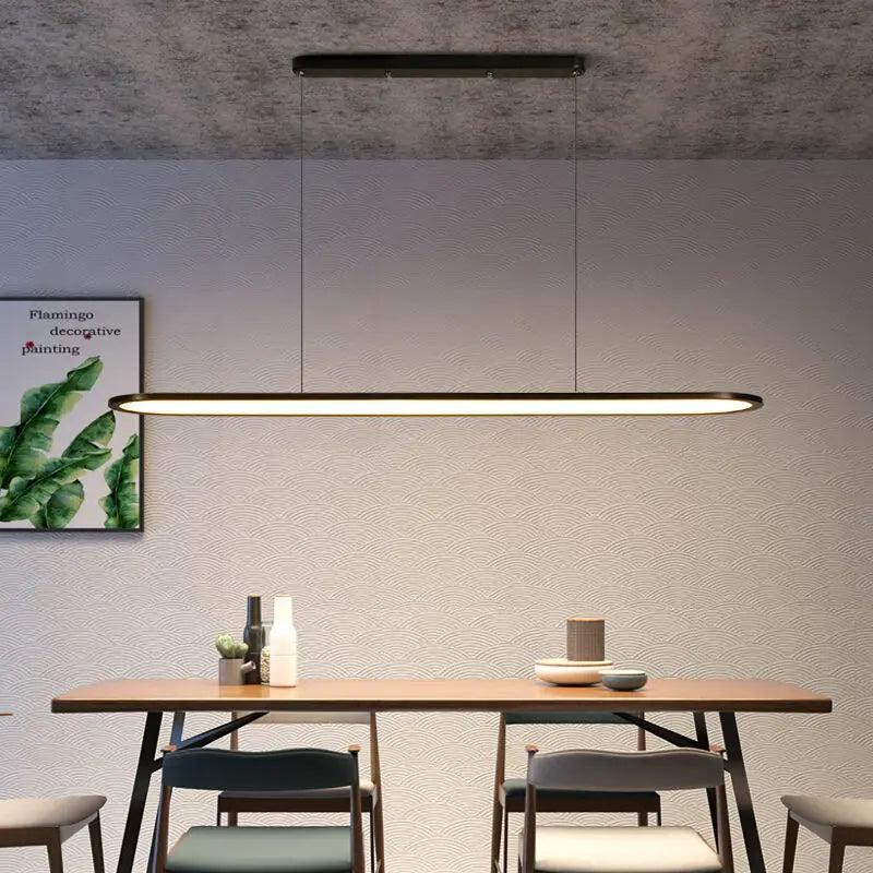 suspension led minimaliste moderne pour un éclairage design - vue 4 sur 18