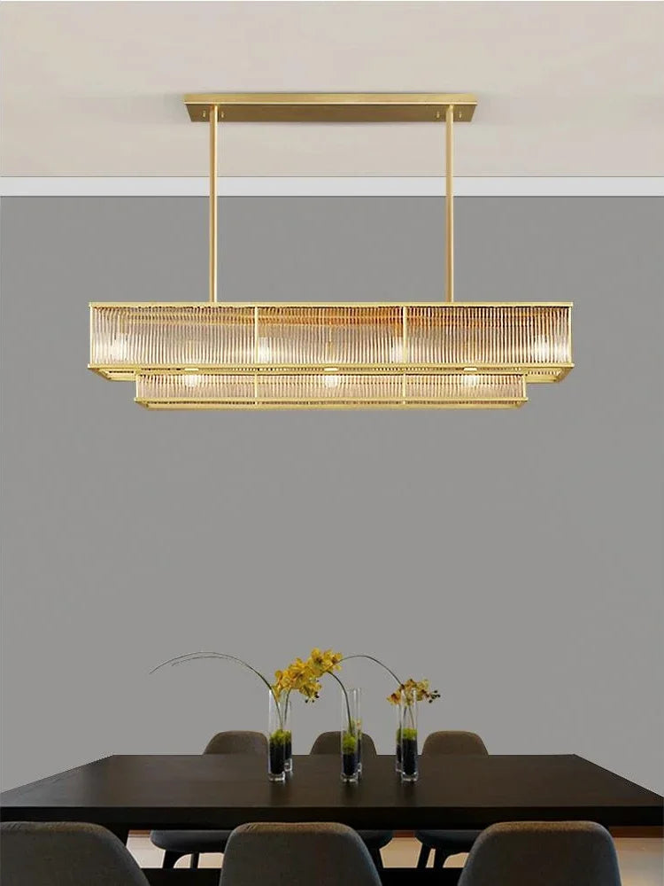 lustre en cristal rétro circulaire design pour décoration intérieure - vue 4 sur 15