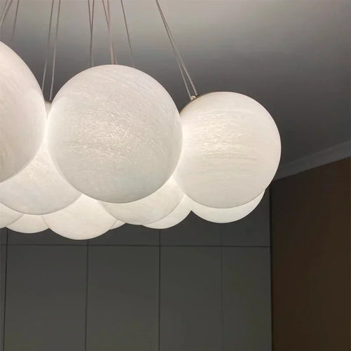 suspension moderne minimaliste style français haricot magique - vue 7 sur 9