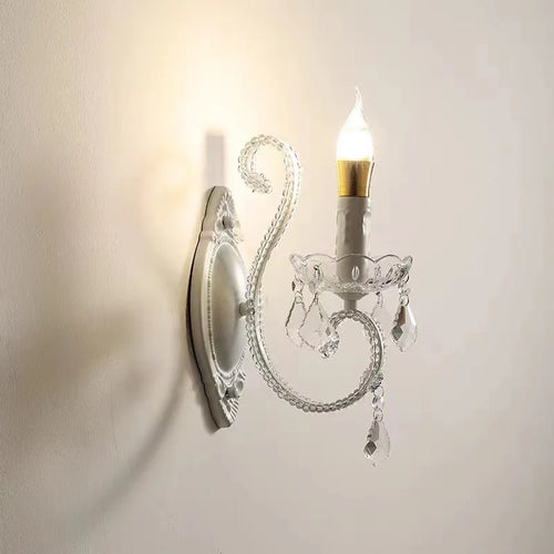 lustre retro en cristal art nordique pour salon et salle à manger - vue 4 sur 11
