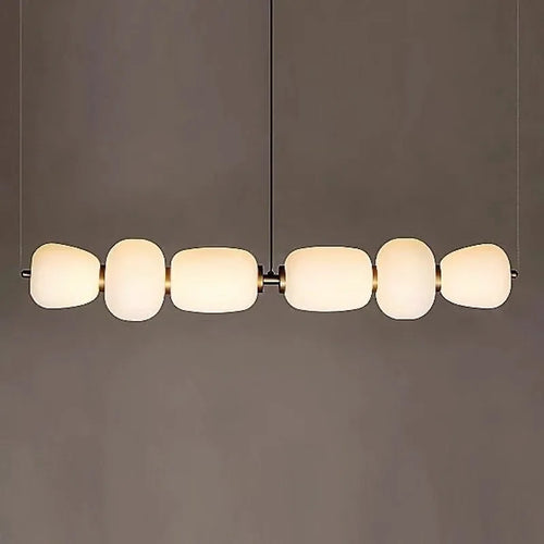 lustre en verre minimaliste moderne pour espaces créatifs et bars - vue 2 sur 7