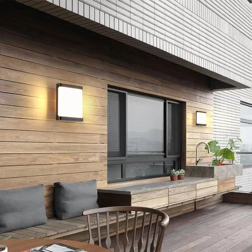 applique murale moderne pour extérieur étanche et design - vue 2 sur 10