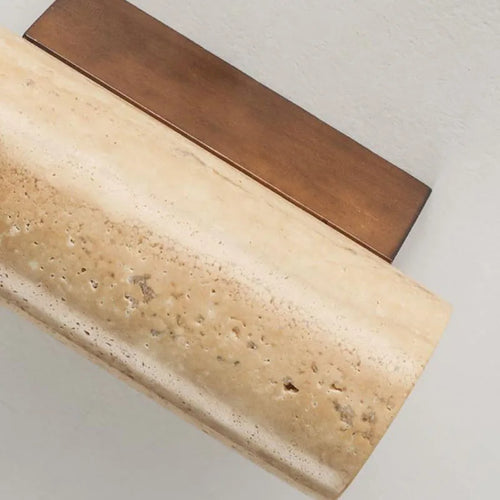 applique murale led en pierre naturelle avec gradation de température - vue 6 sur 8