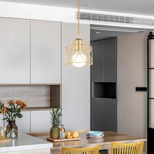suspension moderne en fer pour décoration intérieure élégante - vue 4 sur 6