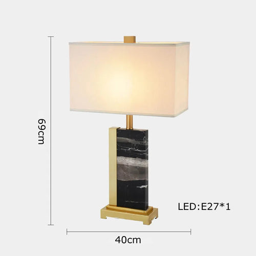 lampe de table rétro en tissu pour décoration intérieure - vue 11 sur 21
