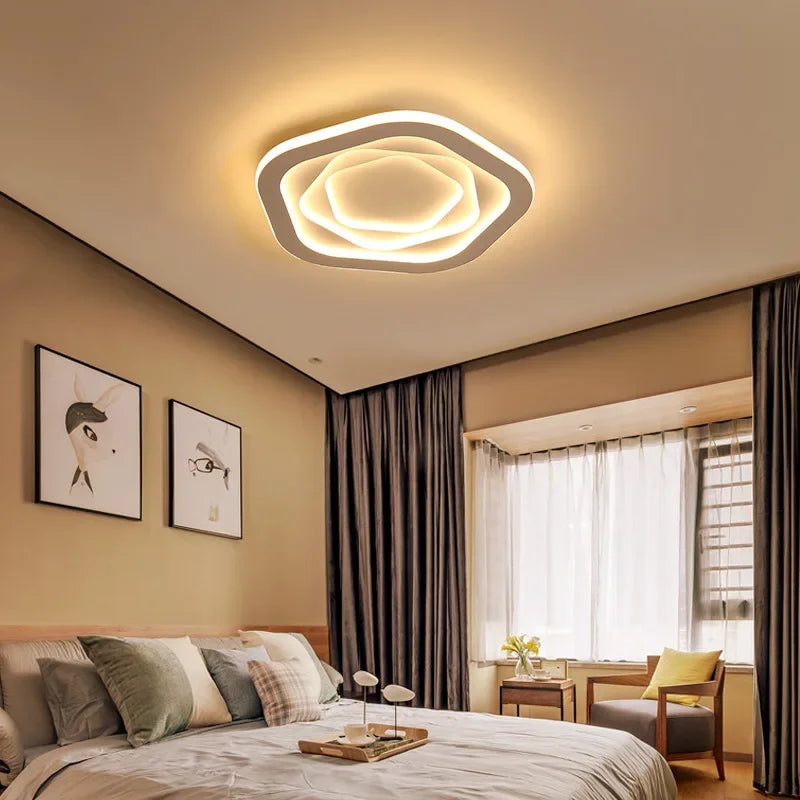 plafonnier led moderne pour décoration intérieure élégante et contemporaine - vue 6 sur 14