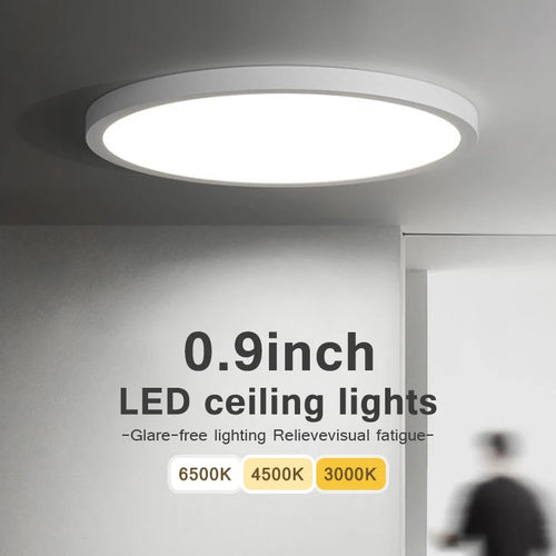 plafonnier led ultra fin avec nuages créatifs éclairage intelligent - vue 6 sur 26