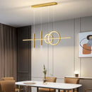 suspension moderne à led pour décoration intérieure élégante