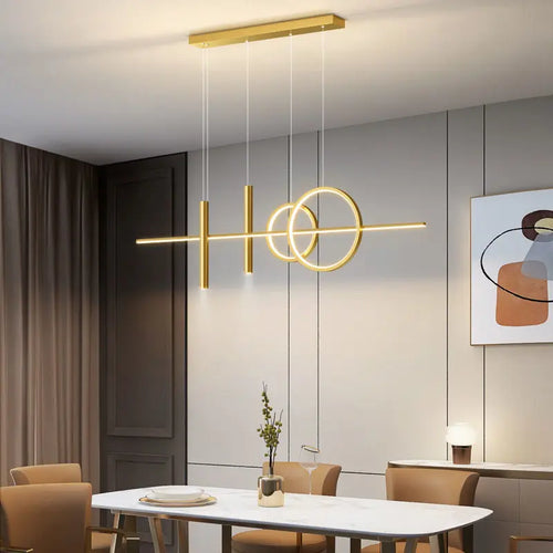 suspension moderne à led pour décoration intérieure élégante - vue 3 sur 9