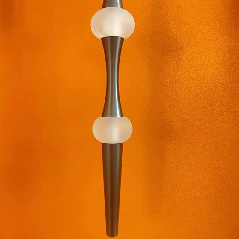 lustre minimaliste en aluminium et acrylique éclairage moderne réglable 3000K - vue 5 sur 8