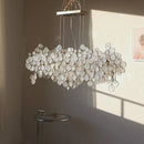 lustre led en verre design créatif et simple moderne