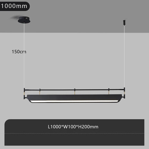 suspension longue nordique design pour bureau et espace commercial - vue 9 sur 9