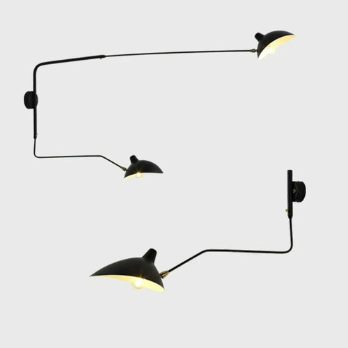 applique murale design moderne rotative pour décoration intérieure - vue 2 sur 13
