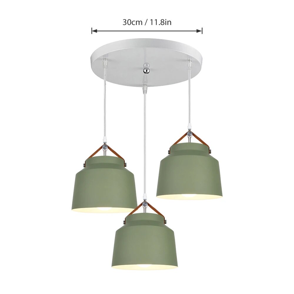 Suspension LED nordique avec hanse - vue 12 sur 14