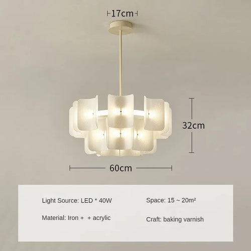 suspension design lumineuse pour décoration intérieure élégante et moderne
