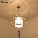suspension à led style chinois pour décoration intérieure moderne