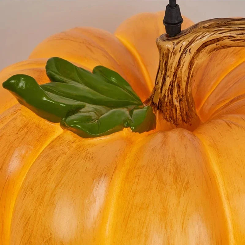 lustre rétro en forme de citrouille pour décoration d'Halloween - vue 5 sur 8