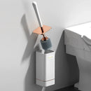 brosse en silicone pour nettoyage efficace des toilettes