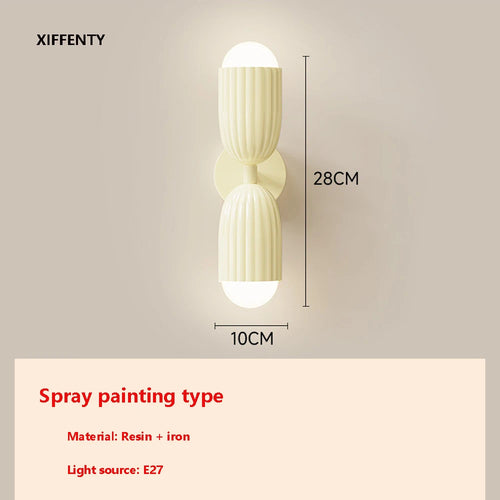applique murale led double tête pour décoration intérieure - vue 8 sur 7