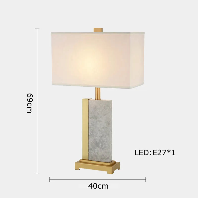 lampe de table rétro en tissu pour décoration intérieure - vue 18 sur 21