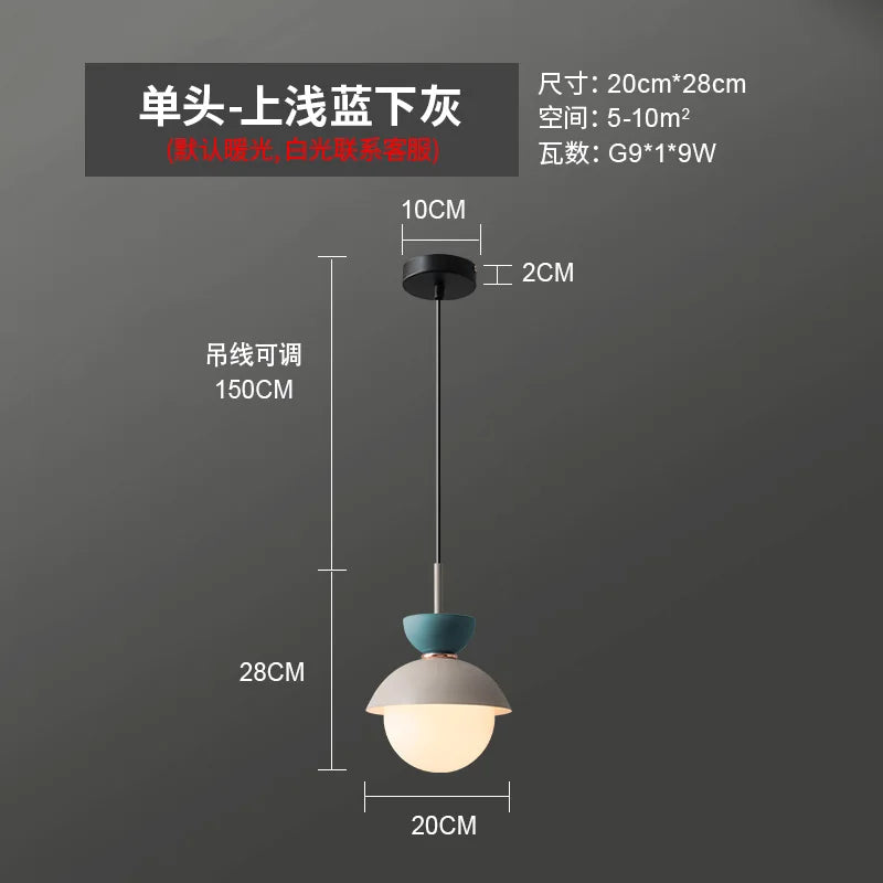 lampe de chevet moderne nordique créative pour décoration intérieure - vue 25 sur 26