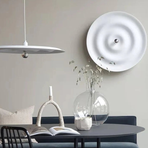 lampe de luxe ufo en aluminium suspension décorative - vue 2 sur 12