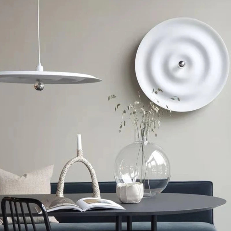 lampe de luxe ufo en aluminium suspension décorative - vue 1 sur 12