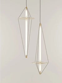suspension linéaire moderne design pour restaurant et bar