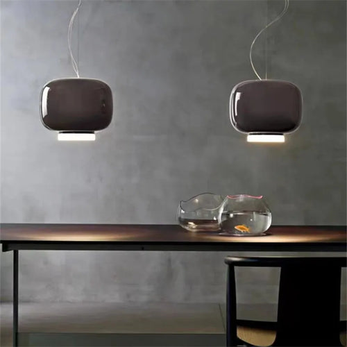 chouchin suspension lumières italien créatif led suspendu - vue 3 sur 12