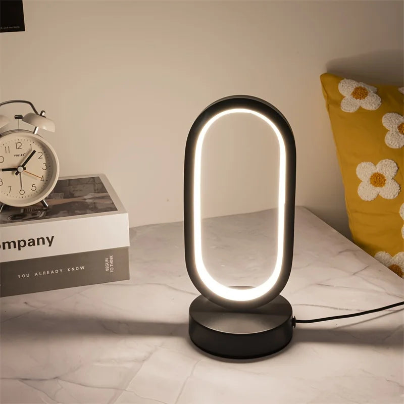 lampe à poser led en forme de u pour éclairage décoratif - vue 4 sur 7