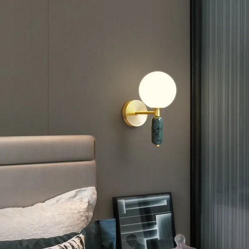 applique murale led design nordique moderne pour hôtel et maison - vue 5 sur 8