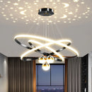 suspension à led étoilée pour un éclairage décoratif intérieur