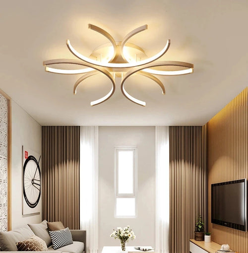 plafonnier moderne à leds créatif pour décoration intérieure - vue 6 sur 6