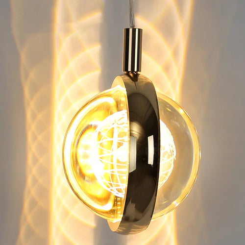 suspension en cristal de luxe pour décoration moderne - vue 6 sur 10